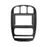 Магнитола универсальная для Chrysler/Dodge Pacifica / Caravan 2006-2012 Parafar (cо встроенным модулем для подключения камер 360) на Андроид 13.0 PF673LUX213u2kAIR360