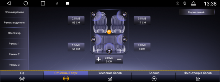 Магнитола для Toyota Land Cruiser 300 2021+ EXR/GXR Автомобиль с DVD Parafar на Андроид 12.0 PF382L12T1