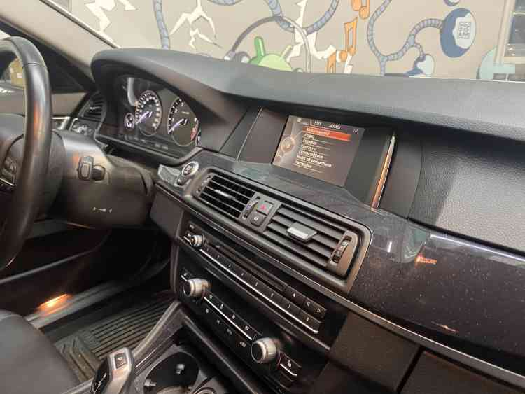 Установка магнитолы Андроид на BMW 5