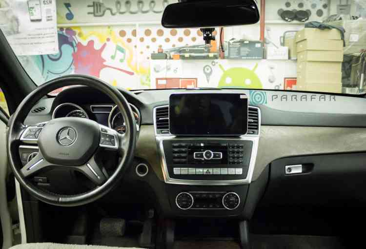 Установка Андроид магнитолы на Mercedes-Benz GL350