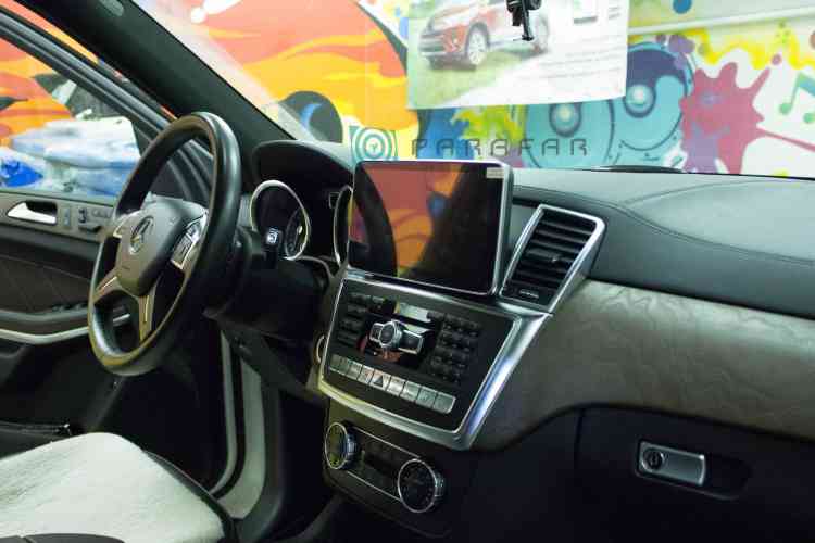 Установка Андроид магнитолы на Mercedes-Benz GL350