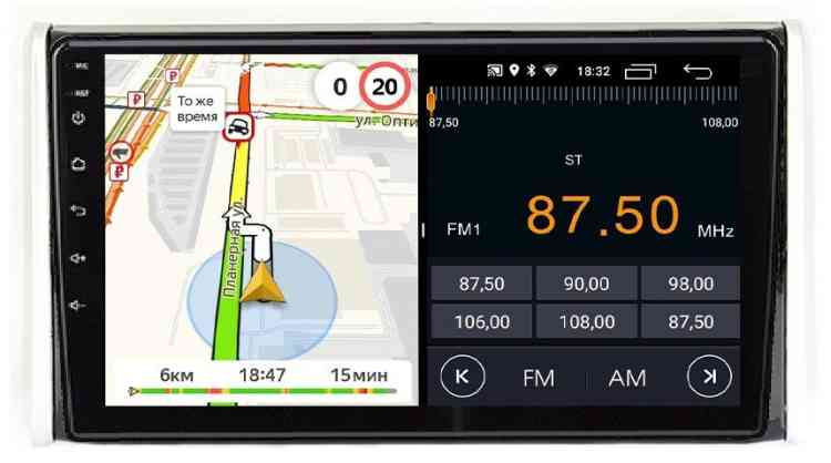 Магнитола для Toyota Rav4 2019+ Parafar на Андроид 13 PF568FHD