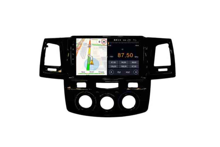 Магнитола для Toyota Hilux 2008-2015/Fortuner 2011-2015 Parafar на Андроид 14.0 PF062KHD-AC Магнитола для Toyota Hilux 2008-2015/Fortuner 2011-2015 Parafar на Андроид 14.0 PF062KHD-AC