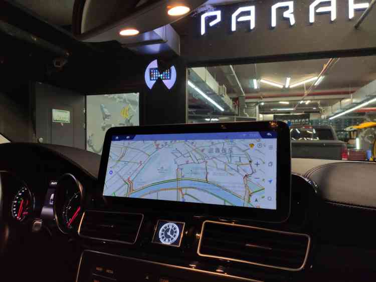 Установка магнитолы Андроид на Mercedes-Benz GLE 350