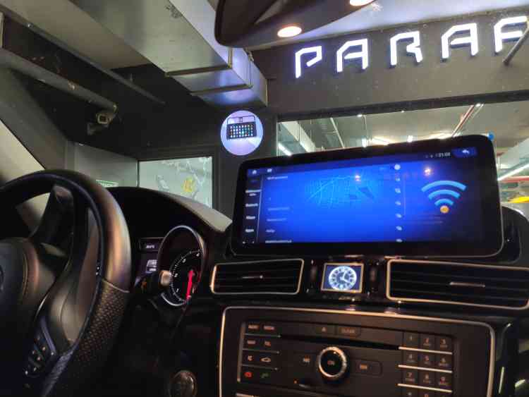 Установка магнитолы Андроид на Mercedes-Benz GLE 350