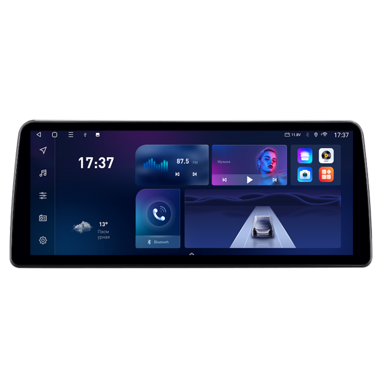 Магнитола для Hyundai i30 2011-2017 Parafar NEO в стиле BMW на Андроид 10.0 PF259NRGBx