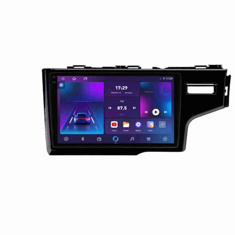 Магнитола для Honda Fit, Jazz 2013-2020 правый руль, без SRS Parafar на Андроид 12.0 PF638NFX2K