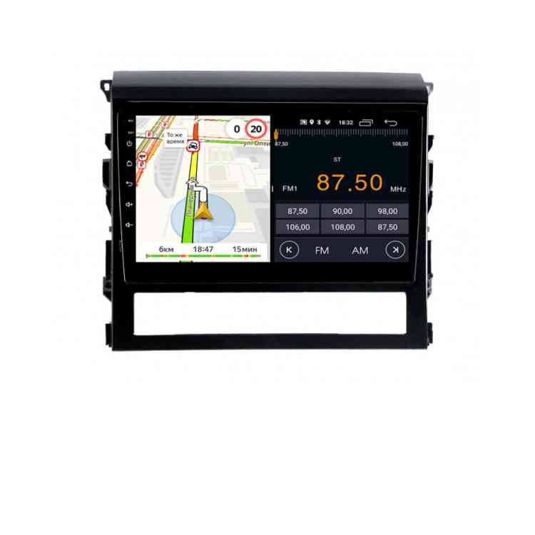 Магнитола для Toyota Land Cruiser 200 2015+ Parafar на Андроид 14.0 PF567THD