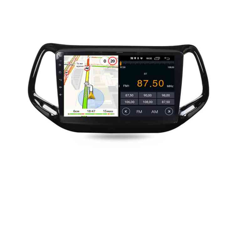 Магнитола для Jeep Compass 2017 Parafar на Андроид 13.0 PF997U2K Магнитола для Jeep Compass 2017 Parafar на Андроид 13.0 PF997U2K
