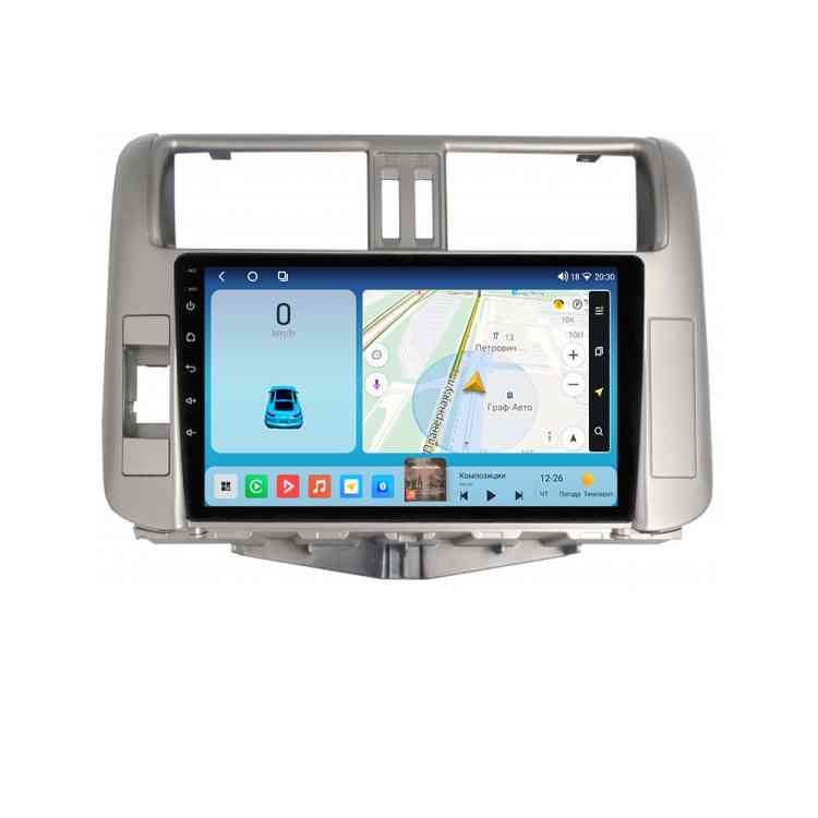 Магнитола для Toyota Land Cruiser Prado 150 2010-2012 Parafar на Андроид 14.0 PF065THD Магнитола для Toyota Land Cruiser Prado 150 2010-2012 Parafar на Андроид 14.0 PF065THD