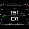 Цифровая приборная ЖК панель для BMW X1 E84 2006-2015 RDL-1311