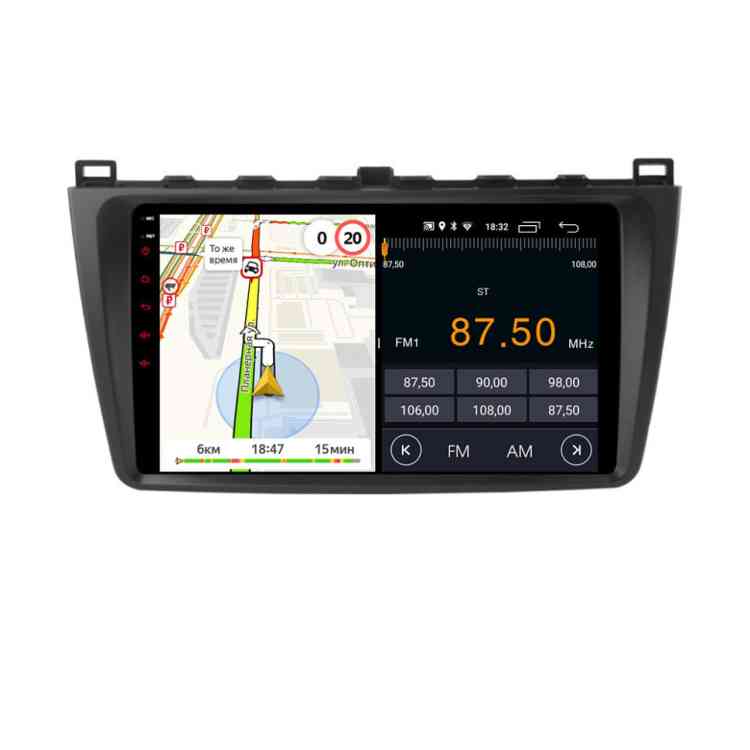 Магнитола для Mazda 6 2007-2012 Parafar на Андроид 13.0 PF012LUX1RNP
