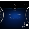 Цифровая приборная ЖК панель для Mercedes-Benz C-класс 2011-2014 (W204) RDL-1316