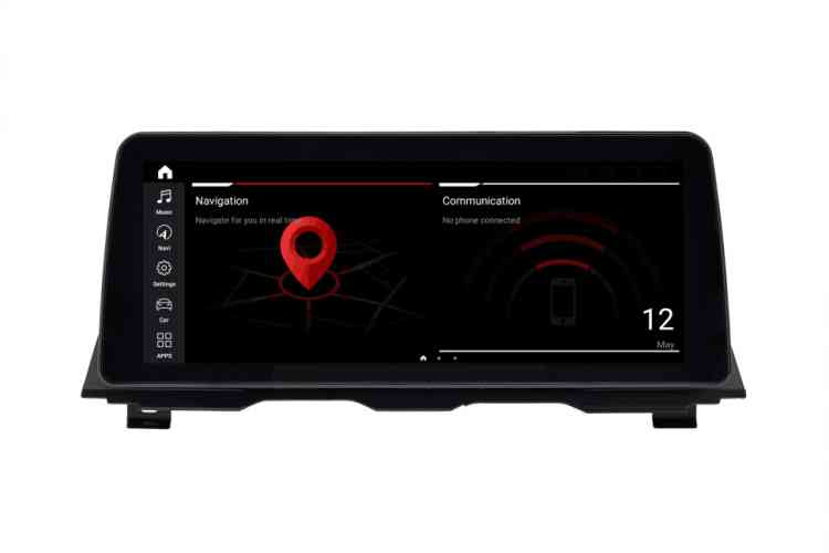 Магнитола для BMW 5 серия кузов F10/F11 2013-2016 с IPS матрицей 12.3"  1920*720 Parafar на Андроид 13.0 PF5388a138/128