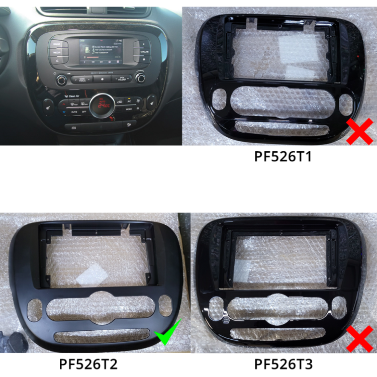 Магнитола для Kia Soul 2013-2019 Parafar на Андроид 13 PF526T2XHD
