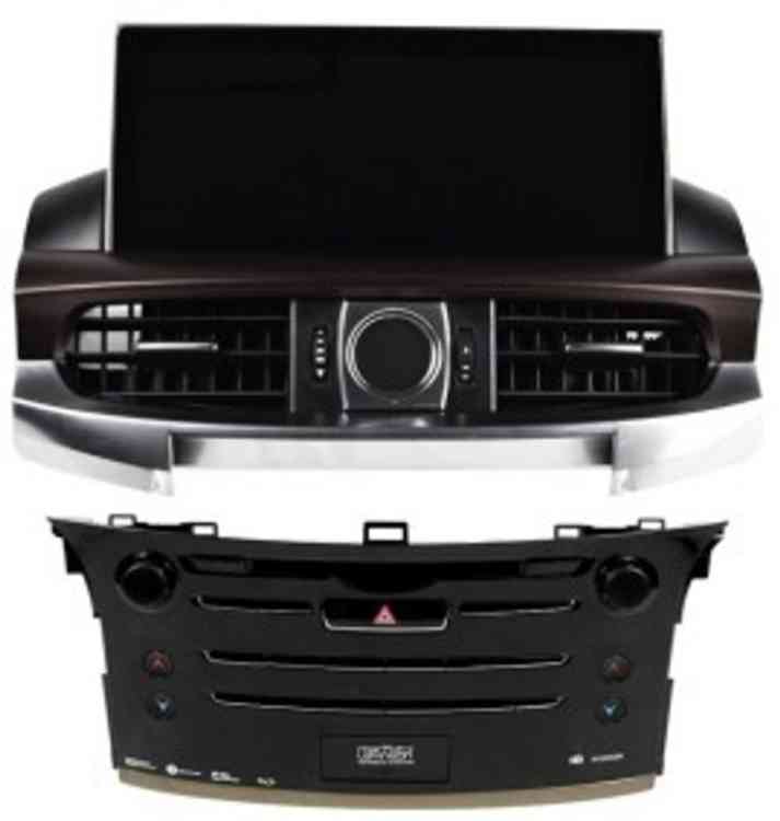 Монитор 12.3" + торпедо для Lexus LX570 2007-2015 - КарМедиа DAFT-2770-S10 на Андроид 13, 4G-SIM, 6ГБ-128ГБ -SIM только с установкой в Москве