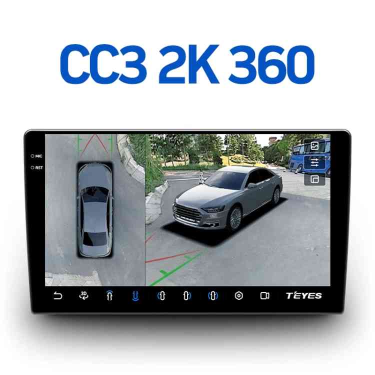 Магнитола Андроид TEYES CC3 2K 360 | 9.5" | 6/128 Gb