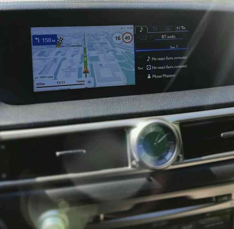 Навигационный блок для Lexus GS 2012-2020 штатный экран 12.3" - КарМедиа BNR-16LXQI Андроид 13, 8Гб-128Гб, SIM-слот
