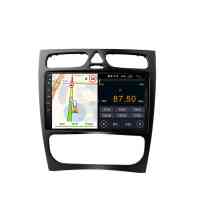 Магнитола для Mercedes-Benz C 2002-2004/CLK 2002-2006 W203/W209 Parafar (cо встроенным модулем для подключения камер 360) на Андроид 13.0 PF205RNP360