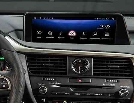 Навигационный блок для Lexus RX 2015-2019 штатный экран 12.3" - КарМедиа BNR-16LXQI Андроид 13, 8Гб-128Гб, SIM-слот
