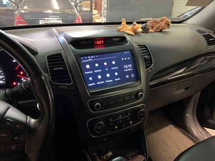 Установка Андроид автомагнитолы на Kia Sorento