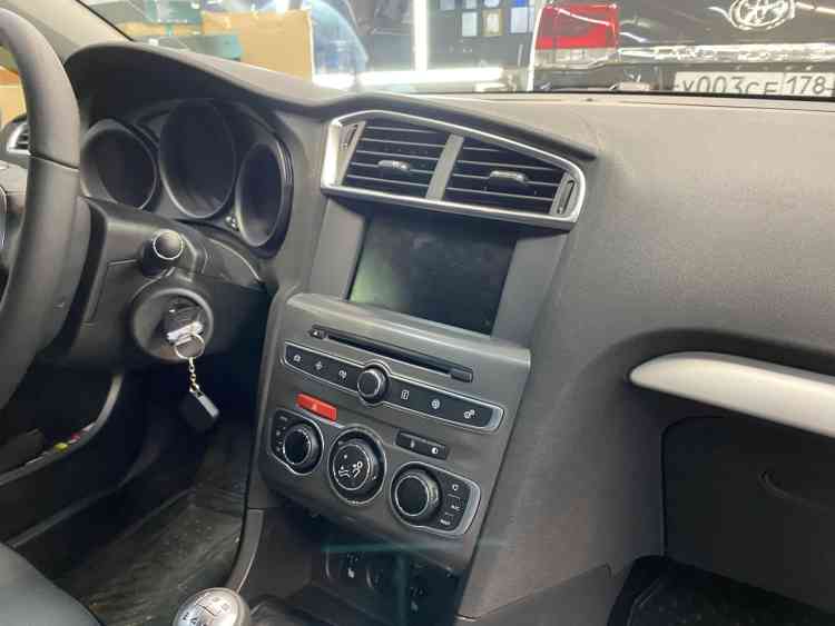 Установка Андроид магнитолы на Citroen C4