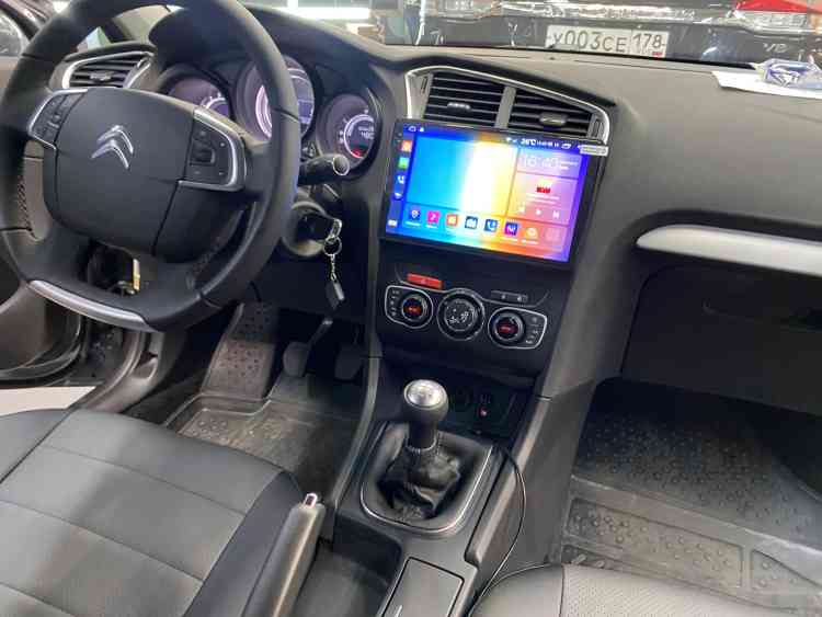 Установка Андроид магнитолы на Citroen C4