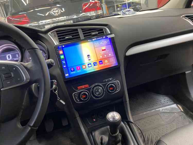 Установка Андроид магнитолы на Citroen C4