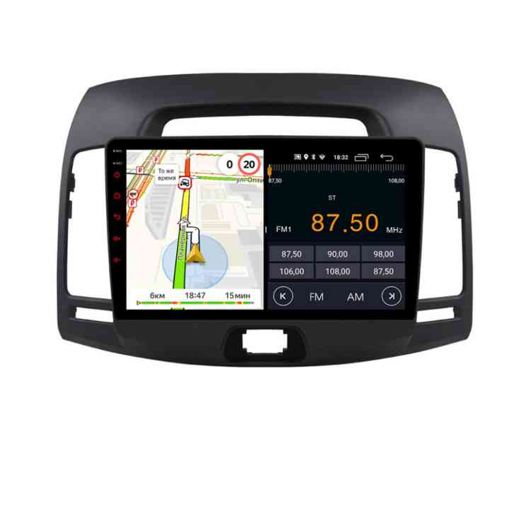 Магнитола для Hyundai Elantra Old 2006-2011 Parafar на Андроид 13.0 PF980UHD