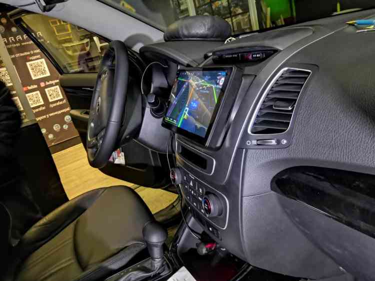 Установка Андроид автомагнитолы на Kia Sorento
