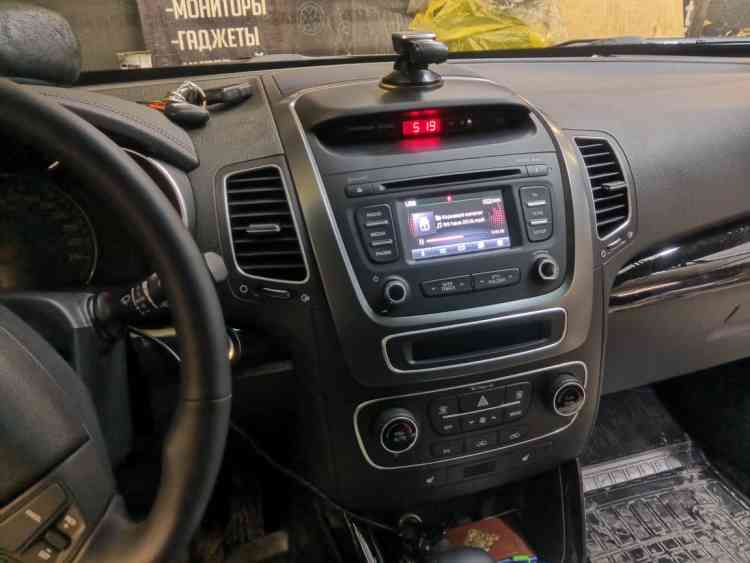 Установка Андроид автомагнитолы на Kia Sorento