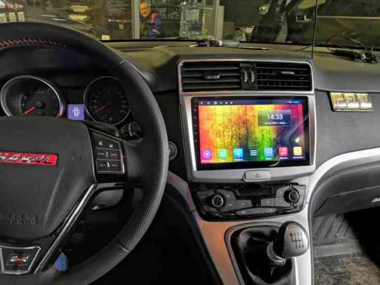 Магнитола для Haval H6 2016+ Parafar на Андроид 14.0 PF800THD